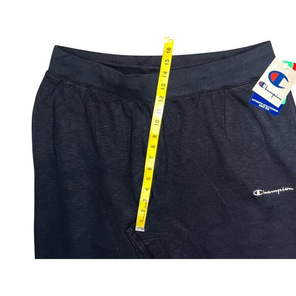 Champion Power Blend Jogger Style Sweat Pants Sz XXL Unisex Mens Black - Picture 10 of 15